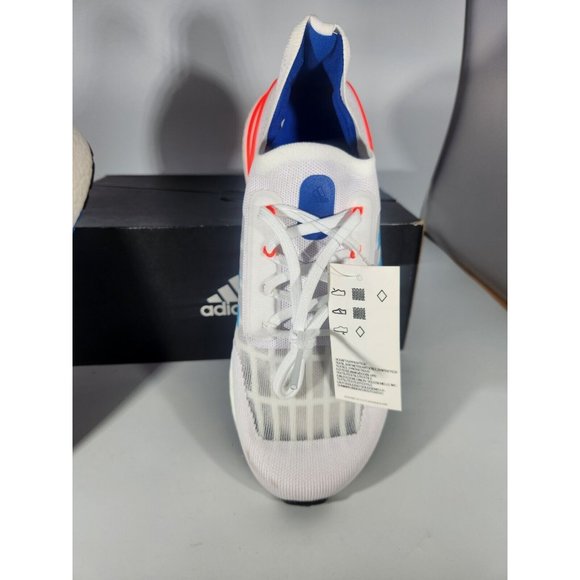 Adidas Mens Running Ultraboost S.RDY Shoes Footwear White / Blue / Red SZ 8 NEW main image 4